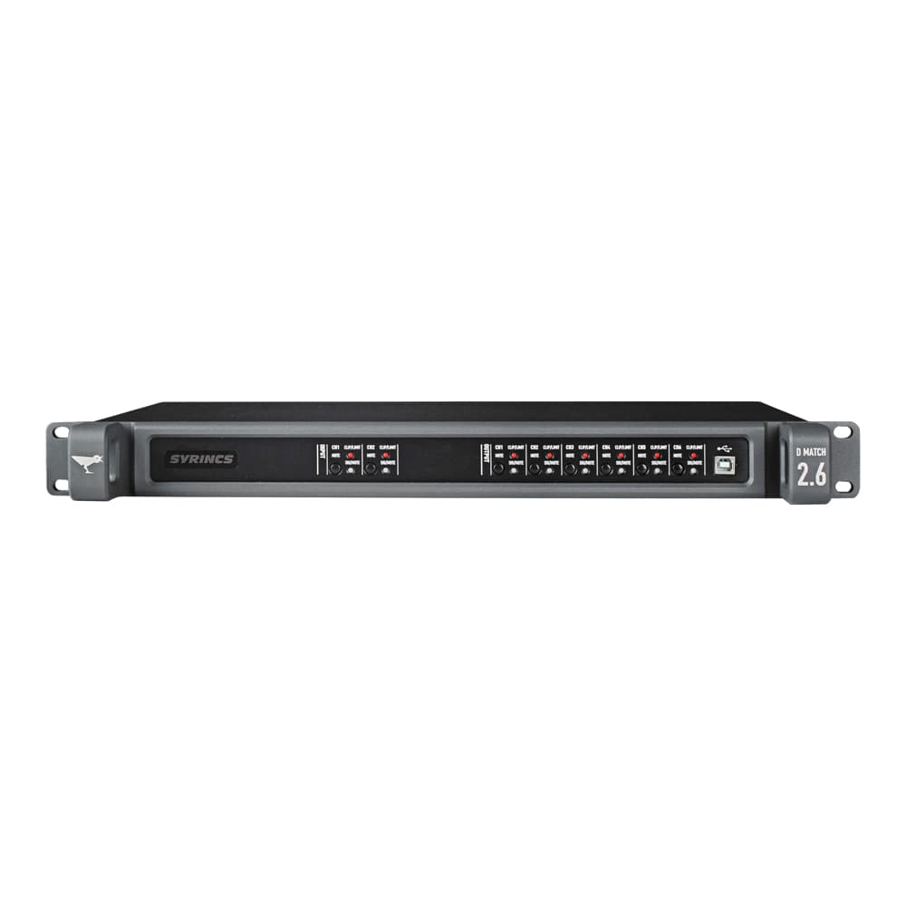 D MATCH2.6 Digitaler Prozessor